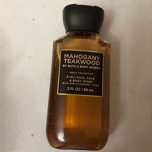 Bath & Body Works Mahogany Teakwood Body Wash - Black & Brown